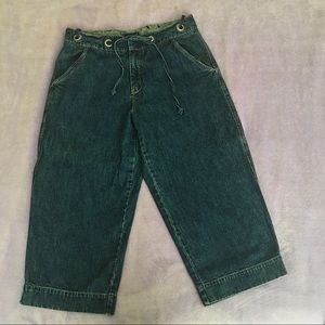 Vintage wide leg Cropped jean